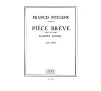 Pièce Brève Sur Le Nom D'albert Roussel / Conducteur