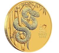 Pièce commémorative du Nouvel An du Serpent 2025,Pièce porte-bonheur Année du Serpent 2025, Pièce de monnaie de serpent à collectionner, Fengshui chinois et pièce d'or porte-bonheur pour Souvenir de c