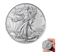 Pièce commémorative Morgan | Réplique artistique de la pièce Hobo Nickel Lady Liberty 2024 | Pièce d'un dollar américain de style ancien, porte-bonheur, décoration intérieure, cadeau