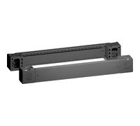 Pièce dangle de socle VX avec cadre de base, avant et arrière, H: 100 mm, pour B: 800 mm, tôle dacier 8660.003 Rittal Contenu: 1 set