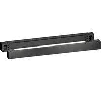 Pièce dangle de socle VX avec cadre de base, avant et arrière, H: 100 mm, pour B: 1200 mm, tôle dacier 8660007 Rittal Contenu: 1 set