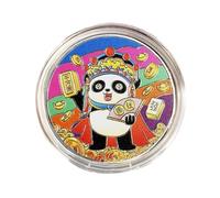 Pièce d'animal, pièces de collection, Pièce souvenir de richesse, Pièce commémorative Panda, trésor National de la chine, pièce de fortune pour Souvenir, décoration de la maison