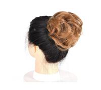 Pièce de cheveux chignon Cheveux bouclés en désordre Chignon Chignon Donut coussin de cheveux cheveux élastiques postiche synthétique for les femmes Postiches pour femmes(27)