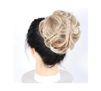 Pièce de cheveux chignon Cheveux bouclés en désordre Chignon Chignon Donut coussin de cheveux cheveux élastiques postiche synthétique for les femmes Postiches pour femmes(27T613)