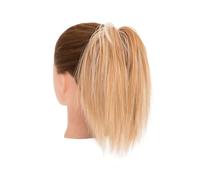 Pièce de cheveux chignon Chignon synthétique à pince lisse, beignet moelleux avec tresses, chouchous, Chignon en désordre, Extensions de postiches Chignon Postiches pour femmes(4)