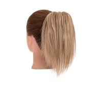 Pièce de cheveux chignon Chignon synthétique à pince lisse, beignet moelleux avec tresses, chouchous, Chignon en désordre, Extensions de postiches Chignon Postiches pour femmes(14)