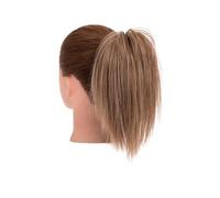 Pièce de cheveux chignon Chignon synthétique à pince lisse, beignet moelleux avec tresses, chouchous, Chignon en désordre, Extensions de postiches Chignon Postiches pour femmes(13)