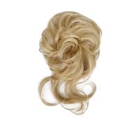 Pièce de cheveux chignon Perruque de cheveux avec bande élastique haute résilience, facile d'entretien, antidérapante, respirante, aspect naturel, Chignon résistant à la chaleur for fête Postiches pou