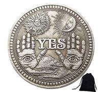 Pièce de collection LKTingBax Hobo en nickel avec inscription « Yes or No » ou « Yes » - Pièce commémorative - Cadeaux d’arts - Pièce souvenir de défi pour faciliter la vie