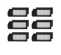 Pièce De Conteneur Boîte À Poussière, Compatible Avec ECOVACS for Deebot, X1 TURBO/OMNI Aspirateur Poubelle Réservoir D'eau Filtrant(6 Filters)