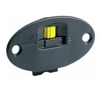 Hettich - Ferrure De Porte - Pièce De Coulissage À Visser Pour Une Armoire Avec 1 Porte En Applique (Entaille En Queue D'Aronde) Et 1 Porte Rentrante