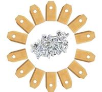 Pièce de coupe de rechange pour tondeuse à gazon 35x18x0.45mm, Compatible avec les modèles d'outils de jardin, tondeuse automatique pour numéro de pièce 35x18x0.45mm