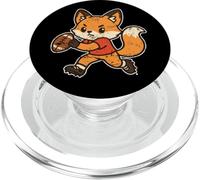 Pièce de Dessin animé Rugby Fox Run PopSockets PopGrip pour MagSafe