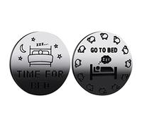 Pièce de destination, pièce de temps de jeu, pièce de décision parentale double face, pièce de destination amusante, pièce de destination à collectionner, réplique de pièce de destination, symbole de
