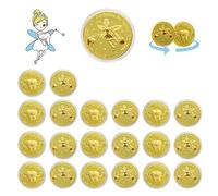 Pièce de Fée des Dents,Pièce en Or,Pièces de Monnaie Or,Cadeau Fée des Dents,Pièce Commémorative,Pièces Dent Fairy,Pièce de Collection de Souvenirs(20pcs)