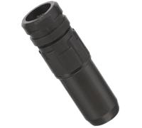 Pièce de Fixation D’arbre en Fer Inox, pour Tubes 0,3-0,5 MM | Clip Axial Interne, Installation Rapide et Prise Sûre, Noir, pour Manches de Balai et Usages Plomberie