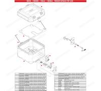 Pièce De Fond Argent Pour Valise En Aluminium GIVI OBKN58A Monté