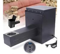 YhsPkh Pièce De Gril De Fumoir électrique à Granulés De Bois 250W, Kit De Trémie De Fumoir pour Barbecue à Granulés, Contrôle Numérique De La Température, pour Griller, Fumer