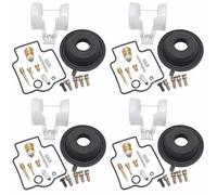 Pièce de joint 4 ENSEMBLE Pour Kawasaki ZX400 ZXR400 1990-1999 ZX500 ZZR500 1990 1991 1992 Réparation Carburateur Moto Siège D'aiguille Flottante De Joint Tasse D'huile