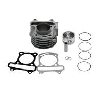Pièce de joint Kits De Cylindre Moto Scooter Cyclomoteur GY6 Ensemble Moteur Joint Segment Piston Pour 50cc 60cc 80cc 100cc(GY6-100cc(50mm))