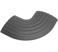 Pièce de liaison 90° Polyuréthane thermoplastique (TPU) gris DEFENDER by Adam Hall Defender 85161GREY Nombre de canaux