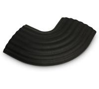 Pièce de liaison 90° Polyuréthane thermoplastique (TPU) noir DEFENDER by Adam Hall Defender 85161 Nombre de canaux: 4 Longueur 210 mm 1 pc(s)