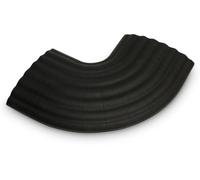 Pièce de liaison 90° Polyuréthane thermoplastique (TPU) noir DEFENDER by Adam Hall Defender 85161 Nombre de canaux: 4 Longueur
