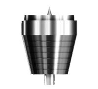 Pièce de mise à niveau mécanique avec propulseur en alliage d'aluminium, D | Caractère moteur pour projets de construction, alliage d'aluminium usiné avec détails rainurés pour améliorer l'affichage du