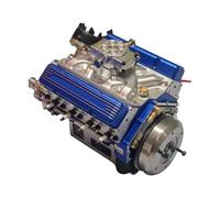 Pièce de modèle de moteur V8 en métal, décoration d'intérieur pour fille, fils, adolescent, famille, amis, femmes, hommes, classes à domicile