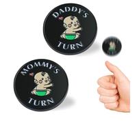 Pièce de monnaie amusante pour la première fois, cadeau de grossesse pour les mamans et les papas, cadeau mignon pour les nouveaux parents, idée cadeau pour maman, papa, couple, cadeau amusant pour