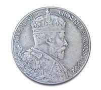 Pièce de Monnaie Ancienne Britannique, Monnaie Ancienne européenne, Collection de pièces en Argent du Royaume-Uni, pièces Anciennes pour collectionneurs, Cadeau Historique - Edwardvs VII 1902b