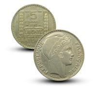 Pièce de Monnaie Ancienne française, Collection de pièces en Argent européennes, pièce Ancienne pour collectionneurs, Monnaie Antique, Cadeau Historique (France-1933)