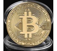 Pièce de monnaie Bitcoin-Or KP3144