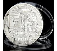 Pièce de monnaie Bitcoin-Str./Or KP3114