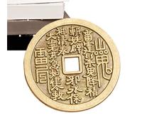 Pièce de monnaie chinoise , chaîne pendentif talisman | Objet de collection ornement richesse cadeau décoratif, Siehe Beschreibung, Zinc, Voir description