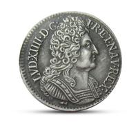 Piece de Monnaie Francaise, pièces de Monnaie Ancienne France, pièce Ancienne en Argent européenne, Monnaies Antiques Napoléon Empire français, pièces de Collection - Louis XIII 1630