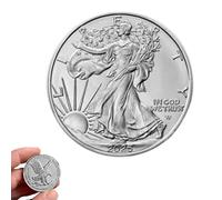 Pièce de monnaie Liberty American Eagle 2025, réplique d'un dollar non circulé. Pièce Liberty