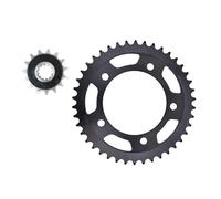 Pièce de Moto 525 15T 42T 15 42 Dents Moto Avant arrière pignon Roue dentée Cam pour H-Onda CBF600 N-4/5/6/7 PC38 2004-2007 2006 2005