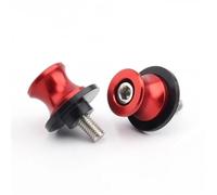 Pièce de Moto 6MM Bobines Béquille Latérale Bras Oscillant Moto pour Aprilia RS 660 RS660 pour Tuareg pour Tuono RSV4 RSV1000 RSV1000R Shiver 750(Rosso)