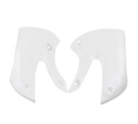 Pièce de Moto Accessoires Moto Protection De Carénage Panneau Latéral Réservoir Carburant Couvercle pour Kawasaki DRZ 110 DRZ110 2003 2004 2005(White)