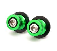 Pièce de Moto Accessoires Moto Vis De Fixation Béquille Latérale Bras Oscillant 10mm pour Kawasaki Z750 2004-2011 Z1000 2003-2013(Green)