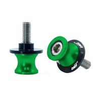 Pièce de Moto Accessoires Moto Vis De Fixation Béquille Latérale Bras Oscillant 8 Mm pour BMW S1000RR S1000 RR HP4 S1000XR(Green)