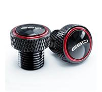 Pièce de moto Accessoires Pour Moto : Bouchons De Rétroviseurs CNC, Vis, Boulons, Capuchons Protection Pour Kawasaki Z650 RS SE 2017 2018 2019 2020 2021 2022 2023 2024(Rosso)