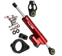 Pièce de Moto Amortisseur De Direction Moto, Stabilisateur pour BMW F800 GS F800GS 2008-2012 2013 2014 2015 2016 2017(Rosso)