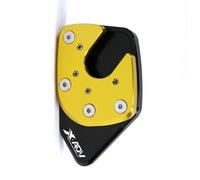 Pièce de Moto Béquille Latérale De Pied pour XADV X-ADV 750 2014-2017 2018 2019 2020, Agrandissement La Stationnement, Plaque D'extension, Pédale(Gold)