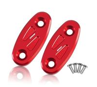 Pièce de moto Cache De Rétroviseur Pour Moto Fixation Latéral En Aluminium Pour H-onda CBR 650F CBR650F 2014 2015 2016 2017 2018(Rosso)