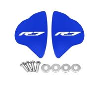 Pièce de moto Cache-rétroviseur Moto Accessoires Pour Supprimer Les Rétroviseurs À Fixation Sur Pare-brise Pour Y-AMAHA YZF-R7 Yzf-r7 2022 2023 2024(Turquesa)