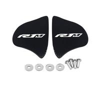 Pièce de moto Cache-trou De Rétroviseur Pour Moto Cache-support Latéral En Aluminium Pour Y-AMAHA R1 R1M 2020 2021 2022 2023 2024 2025(Nero)