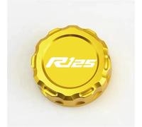 pièce de Moto Capuchon De Protection du Liquide Frein Arrière pour Moto, Accessoires CNC pour Y-AMAHA YZF R125 YZFR125 2008-2020 2021 2022 2023 2024(Yellow)