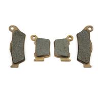 Pièce de moto Disques De Frein Avant Et Arrière Pour Moto, Rotors, Plaquettes, 220MM, 260MM, Pour EXC450 4T 2009 EXC530 2009-2011 2010(Pads)